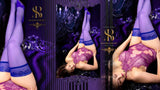 Ballerina 509 Holdups Stockings Zaffiro | Angel Clothing