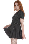 Banned Black Core Button Up Dress | Angel Clothing