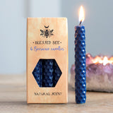 Blue Beeswax Spell Candles | Angel Clothing