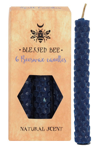 Blue Beeswax Spell Candles | Angel Clothing