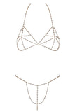 Cottelli Accessories Chain Lingerie Set