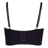 Cottelli Curves Black and Rose Gold Bra (85D) | Angel Clothing