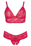 Cottell Curves Red Bra and Briefs (XL) | Angel Clothing
