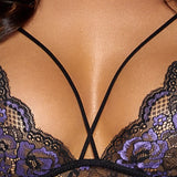 Cottelli Lingerie Suspender Set (L, XL)