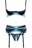 Cottelli Lingerie Jade Shelf Bra Set | Angel Clothing