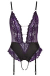 Cottelli Lingerie Super Seductive Purple Body | Angel Clothing