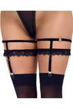 Cottelli Lingerie Suspender Garters Set 1 | Angel Clothing