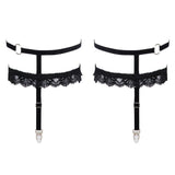 Cottelli Lingerie Suspender Garters Set 1 | Angel Clothing