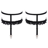 Cottelli Lingerie Suspender Garters Set 1 | Angel Clothing