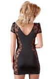 Cottelli Party Lace Insert Dress (M) | Angel Clothing