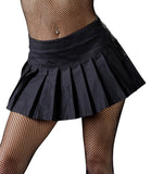 Cottelli Party Pleated Mini Skirt (M) | Angel Clothing