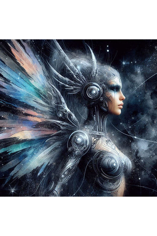 Oakhart Cyber Fairy Print | Angel Clothing