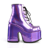 DemoniaCult CAMEL 203 Boots Purple (UK7) | Angel Clothing