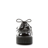DemoniaCult CREEPER-205 Shoes Black Glitter | Angel Clothing