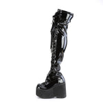 DemoniaCult KERA 303 Patent Boots | Angel Clothing
