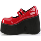 DemoniaCult Kera 08 Red Shoes | Angel Clothing