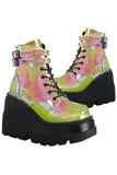 DemoniaCult SHAKER-52 Boots Pink | Angel Clothing