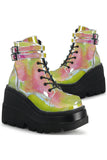 DemoniaCult SHAKER-52 Boots Pink | Angel Clothing