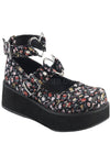 DemoniaCult SPRITE-02 Shoes Floral | Angel Clothing