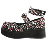 DemoniaCult SPRITE-02 Shoes Floral | Angel Clothing