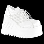 DemoniaCult STOMP 08 Shoes White (UK7) | Angel Clothing