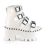 DemoniaCult ASHES 70 White Boots | Angel Clothing