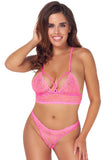 Fantasy Pink Lingerie Set | Angel Clothing
