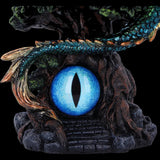 Forest Seer Green Dragon Eye Figurine | Angel Clothing