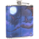 Fire in the Sky James Ryman Hip Flask