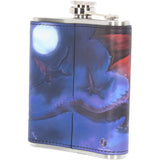 Fire in the Sky James Ryman Hip Flask