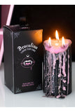 Large Pink Vampire Tears Pillar Candle | Angel Clothing