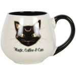 Magic, Coffee and Cats Rounded Mug | Angel Clothing