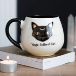 Magic, Coffee and Cats Rounded Mug | Angel Clothing