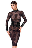 Noir Handmade Kink Royal Dress | Angel Clothing