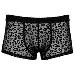 Noir Handmade Leopard Flock Shorts | Angel Clothing