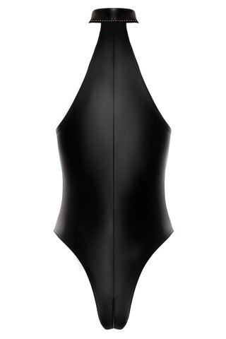 Noir Handmade F333 Body Effet Mouillé Avec Fermeture éclair à L'avant, Body Moulant Effet Mouillé Noir Handmade F333 Body Effet Mouillé Avec Fermeture éclair à L'avant, Body Moulant Effet Mouillé