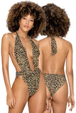 Obsessive Cancunella Leopard Trikini