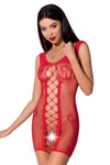 Passion Bodystocking BS073 Red | Angel Clothing