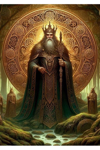 Oakhart The Forest King Print Framed | Angel Clothing