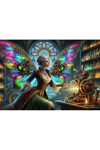 Oakhart Fae and Flux Print Framed | Angel Clothing