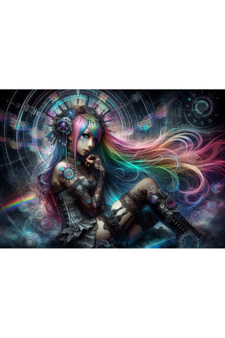 Oakhart Gothic Dream Print Framed | Angel Clothing