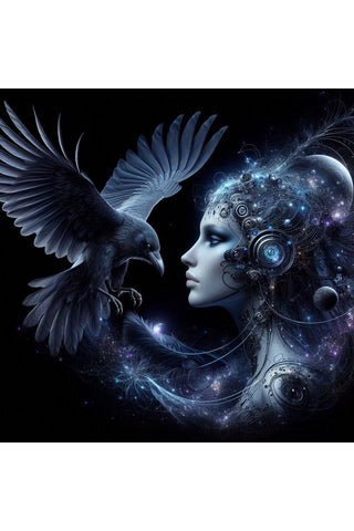 Oakhart Starlight and Shadow Print Frame | Angel Clothing