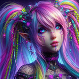 Oakhart Electric Dream Print Framed | Angel Clothing