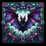 Oakhart The Violet Bat Print Framed | Angel Clothing