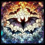 Oakhart Fire and Ice Bats Print Framed | Angel Clothing