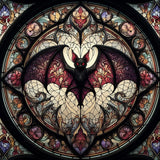 Oakhart Bat in the Cathedral Print Framed | Angel Clothing