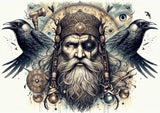 Oakhart Odin's Gaze Print Framed | Angel Clothing