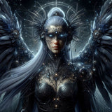 Oakhart Goddess of the Nebula Print Framed | Angel Clothing