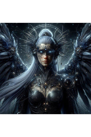 Oakhart Goddess of the Nebula Print Framed | Angel Clothing