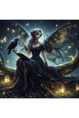 Oakhart The Raven's Tale Print Framed | Angel Clothing